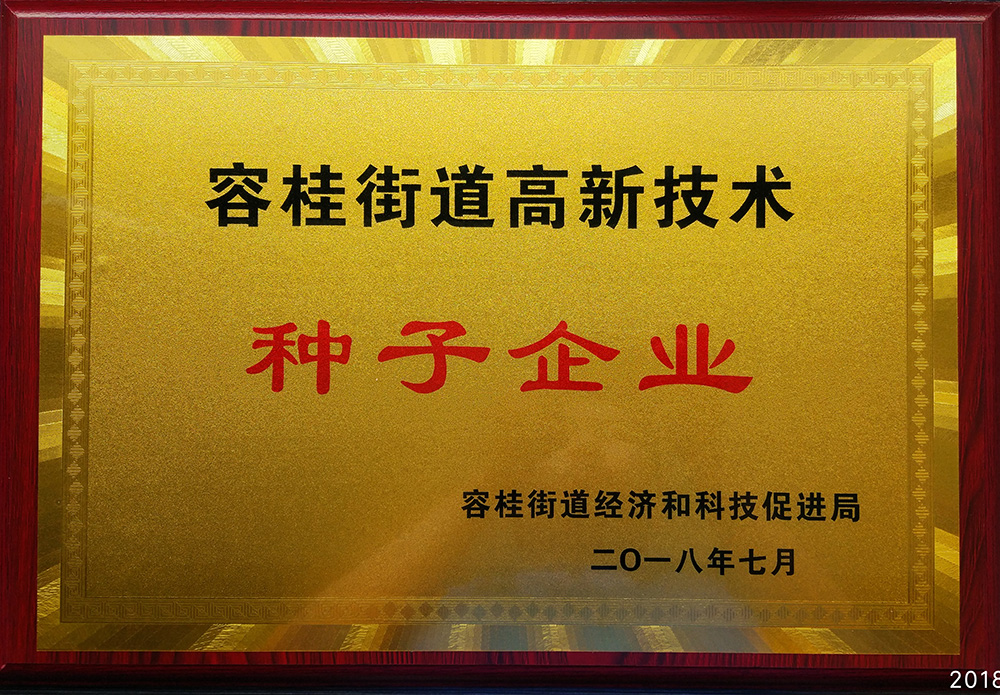 容桂街道高新技术种子企业